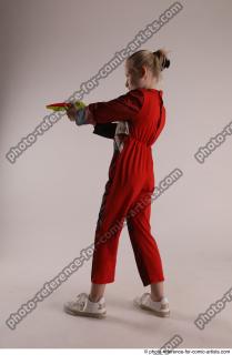 DENISA PILOT STANDING POSE WITH GUN 3